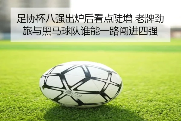 足协杯八强出炉后看点陡增 老牌劲旅与黑马球队谁能一路闯进四强